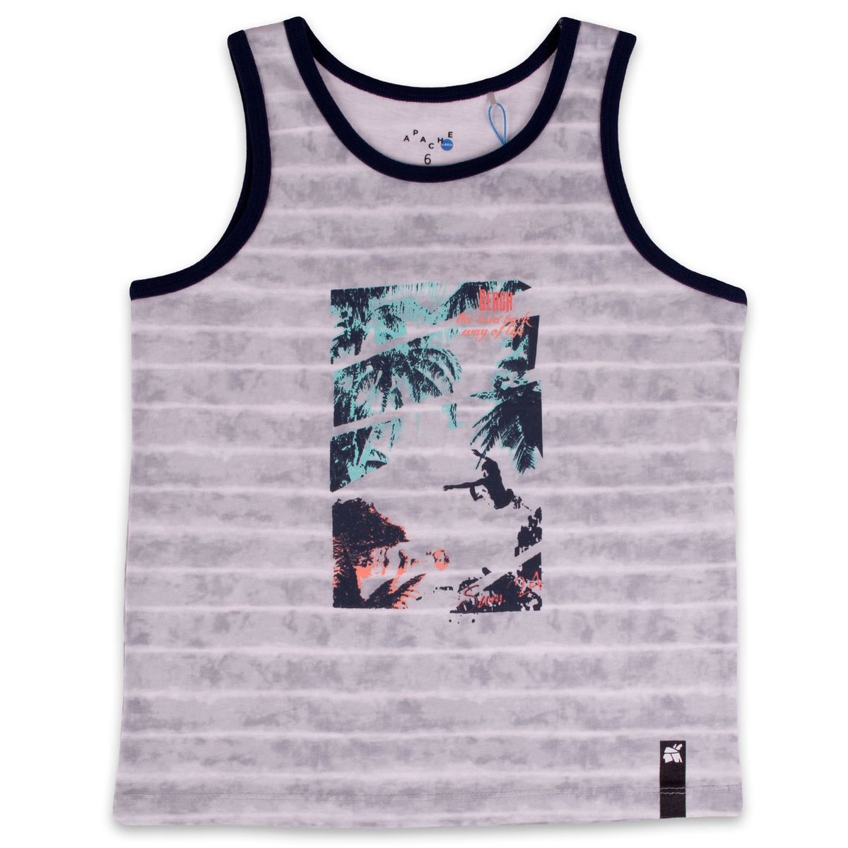 PILLIN - Polera Niño Gris Pillin PILLIN