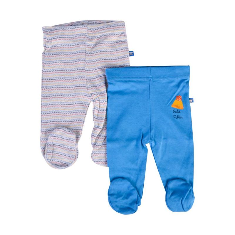 PILLIN - Set 2 Pzas Panty Bebé Niño Multicolor Pillin PILLIN