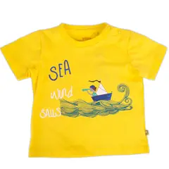 PILLIN - Polera Bebe Niño Amarillo