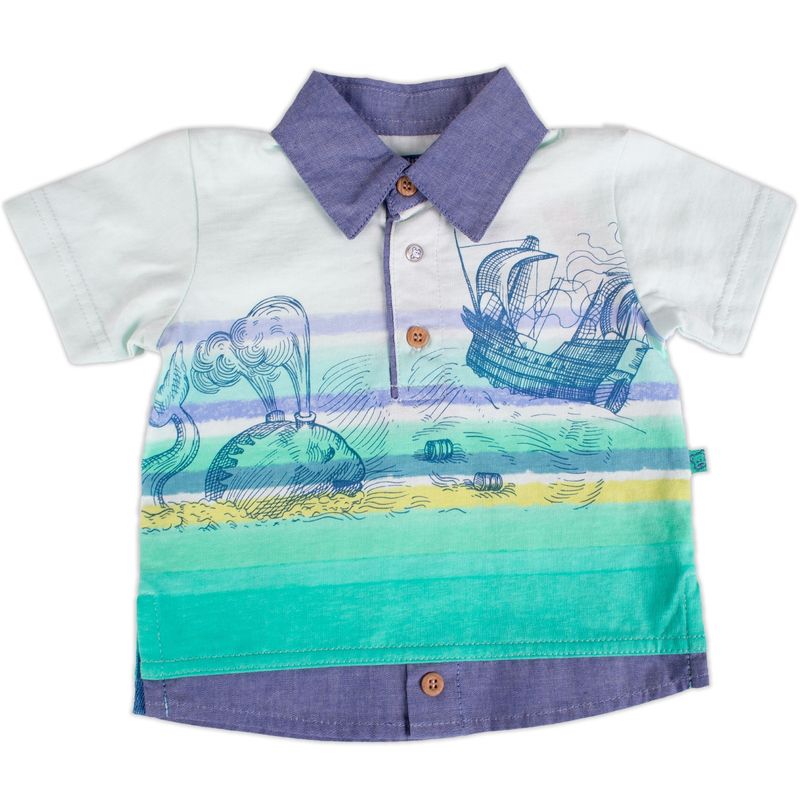 PILLIN - Polera Bebe Niño Agua Pillin PILLIN