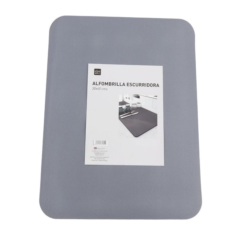 HOMEWELL - Alfombrilla Escurridora de Goma 30*40cm HOMEWELL