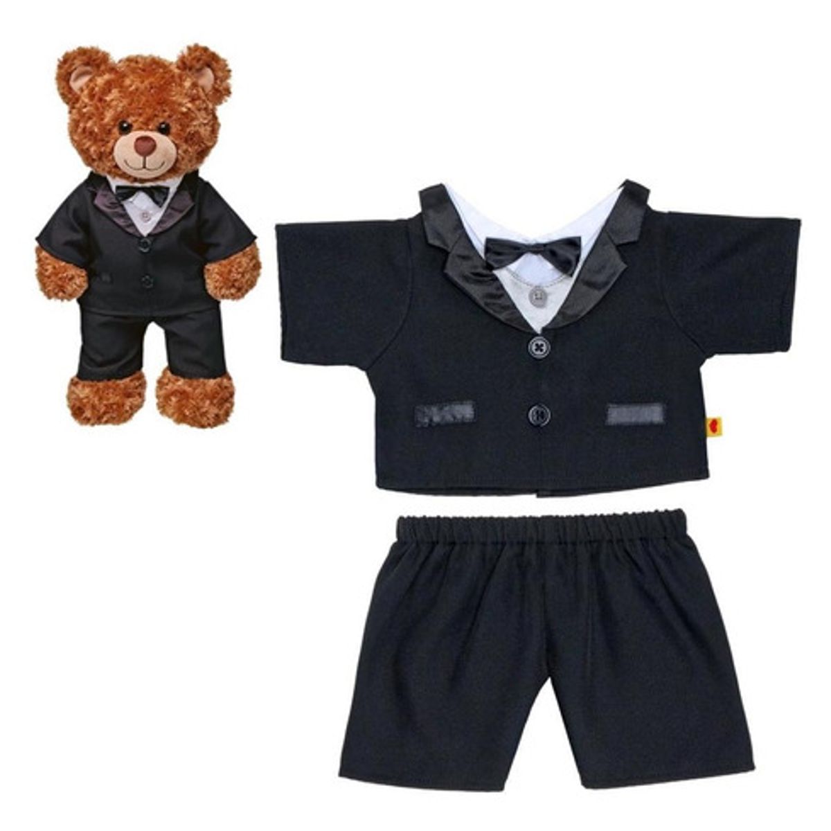 BUILD A BEAR - Smoking negro Build a Bear para peluche AmigOsos
