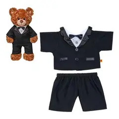 BUILD A BEAR - Smoking negro para peluche AmigOsos