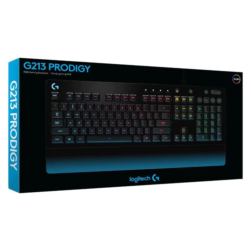 LOGITECH - 920-008086 TECLADO GAMER ALAM LOGITECH PRODIGY G213 - Negro