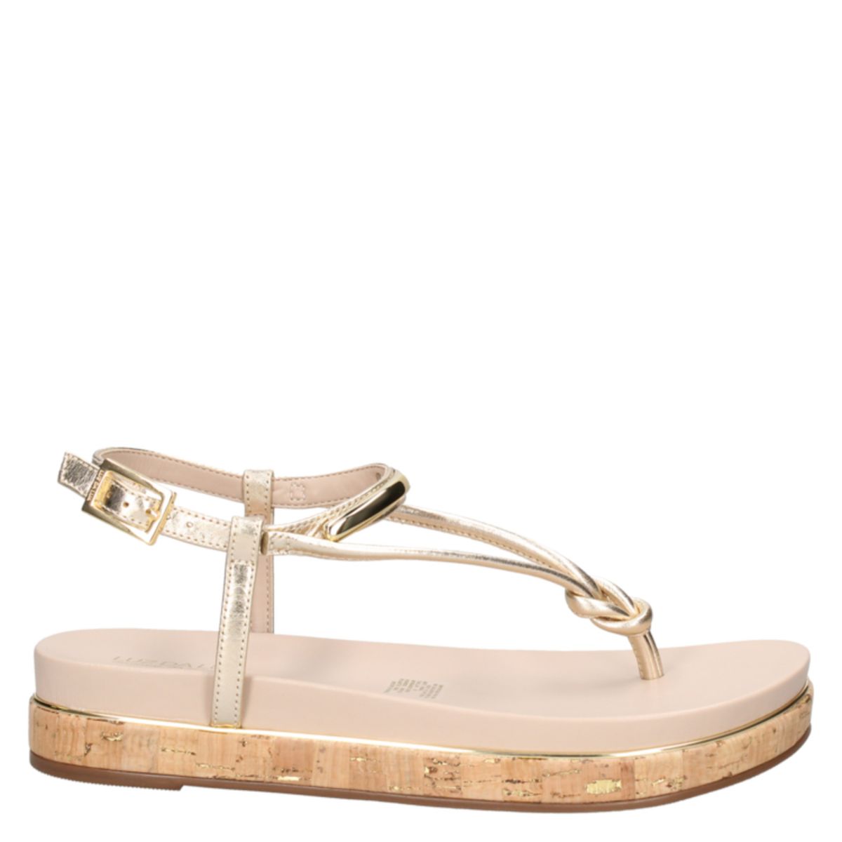 LUZ DA LUA - Sandalia Casual Dorado Luz Da Lua