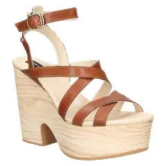 POLLINI - Sandalia Casual Marrón
