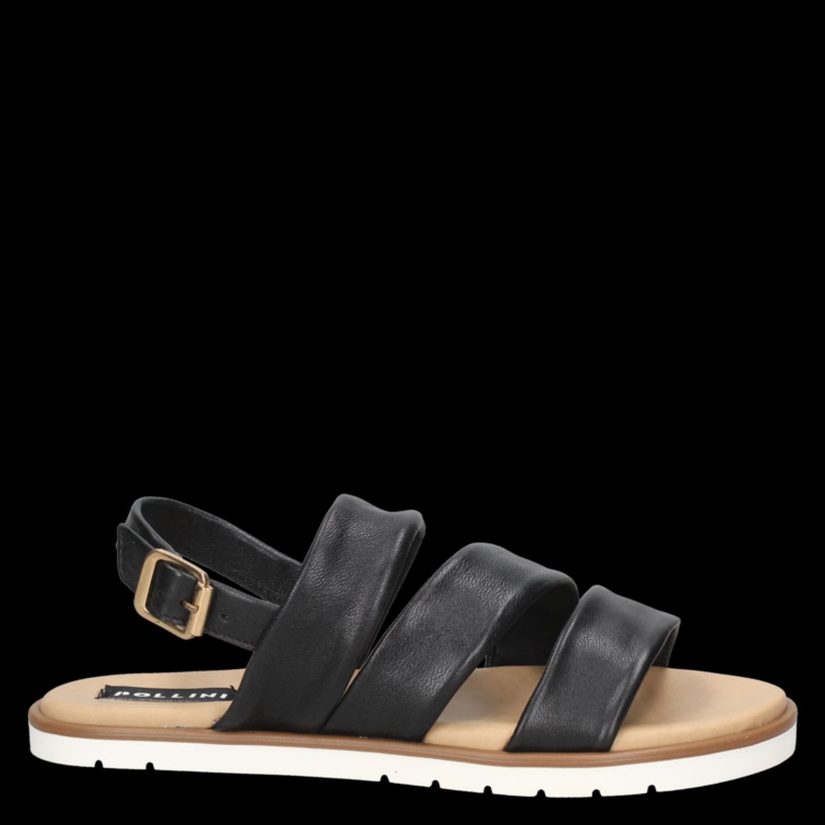 POLLINI - Sandalia Casual Negro Pollini