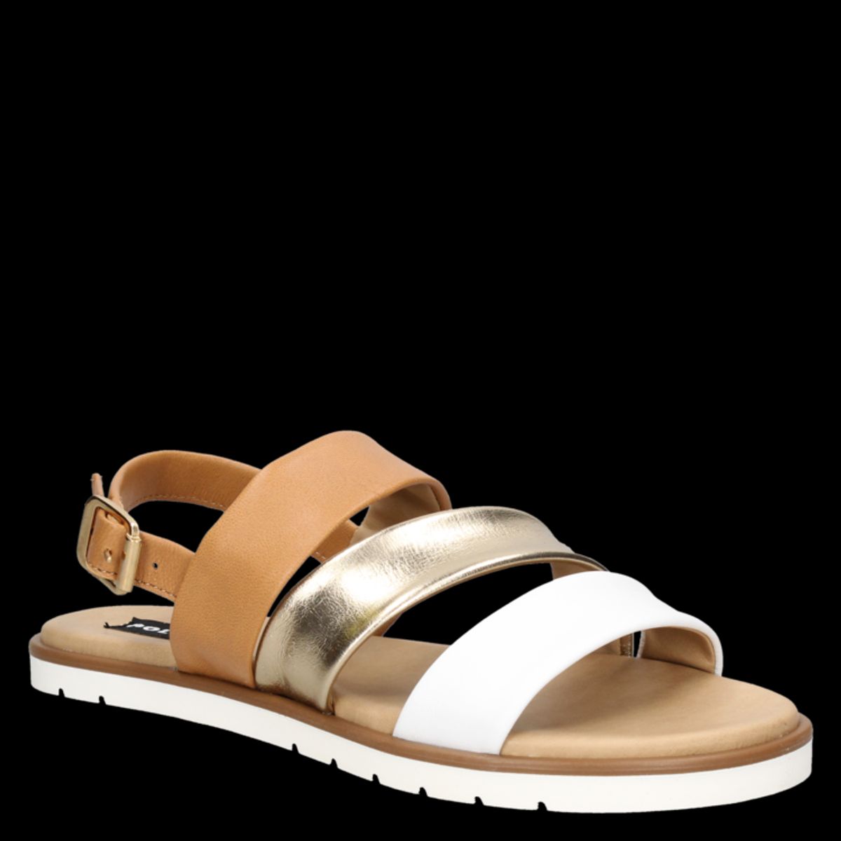 POLLINI - Sandalia Casual Beige Pollini