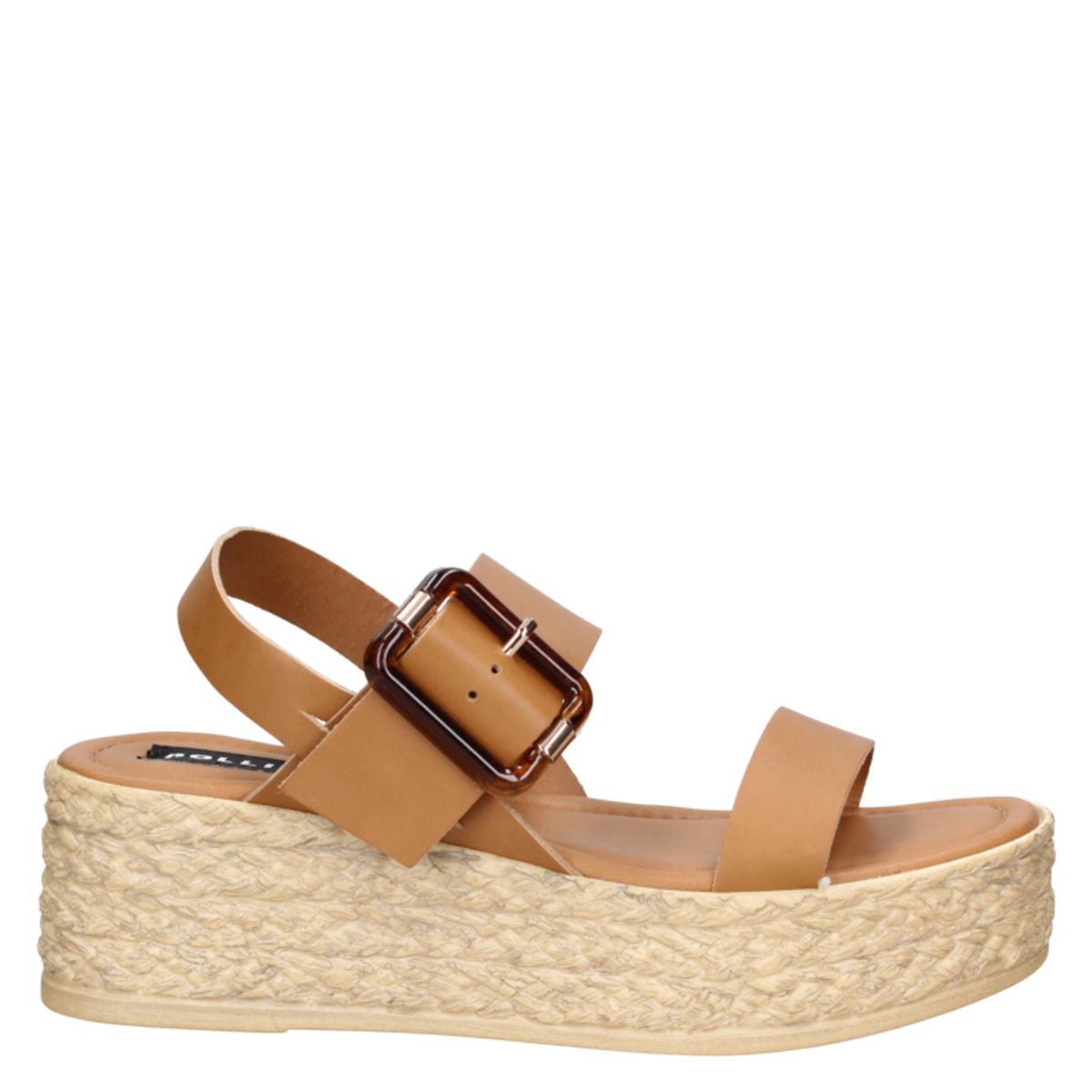 POLLINI - Sandalia Casual Marrón Claro Pollini