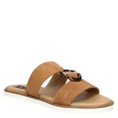 POLLINI - Sandalia Casual Marrón Claro