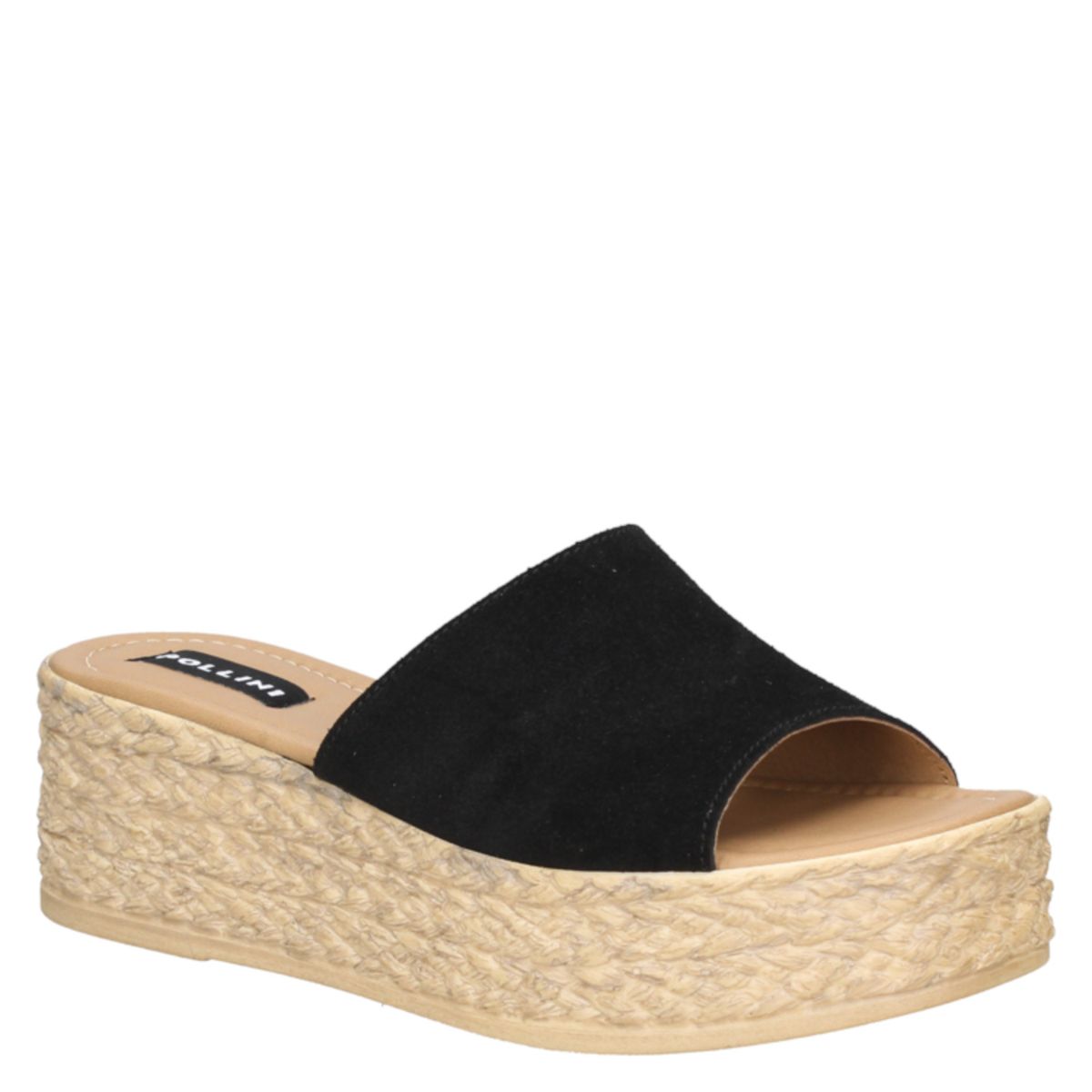 POLLINI - Sandalia Casual Negro Pollini