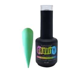 GRAVITY - Verde Flúor Pastel Esmalte Permanente Profesional 15ml 030.