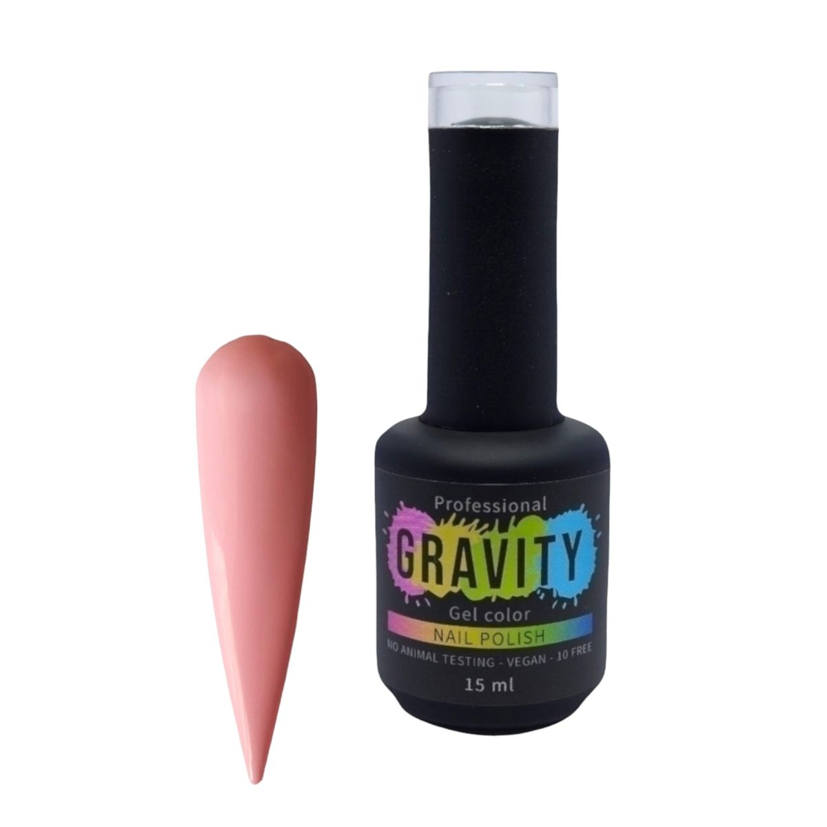 GRAVITY - Coral Pastel Esmalte Permanente Profesional 15ml 026.