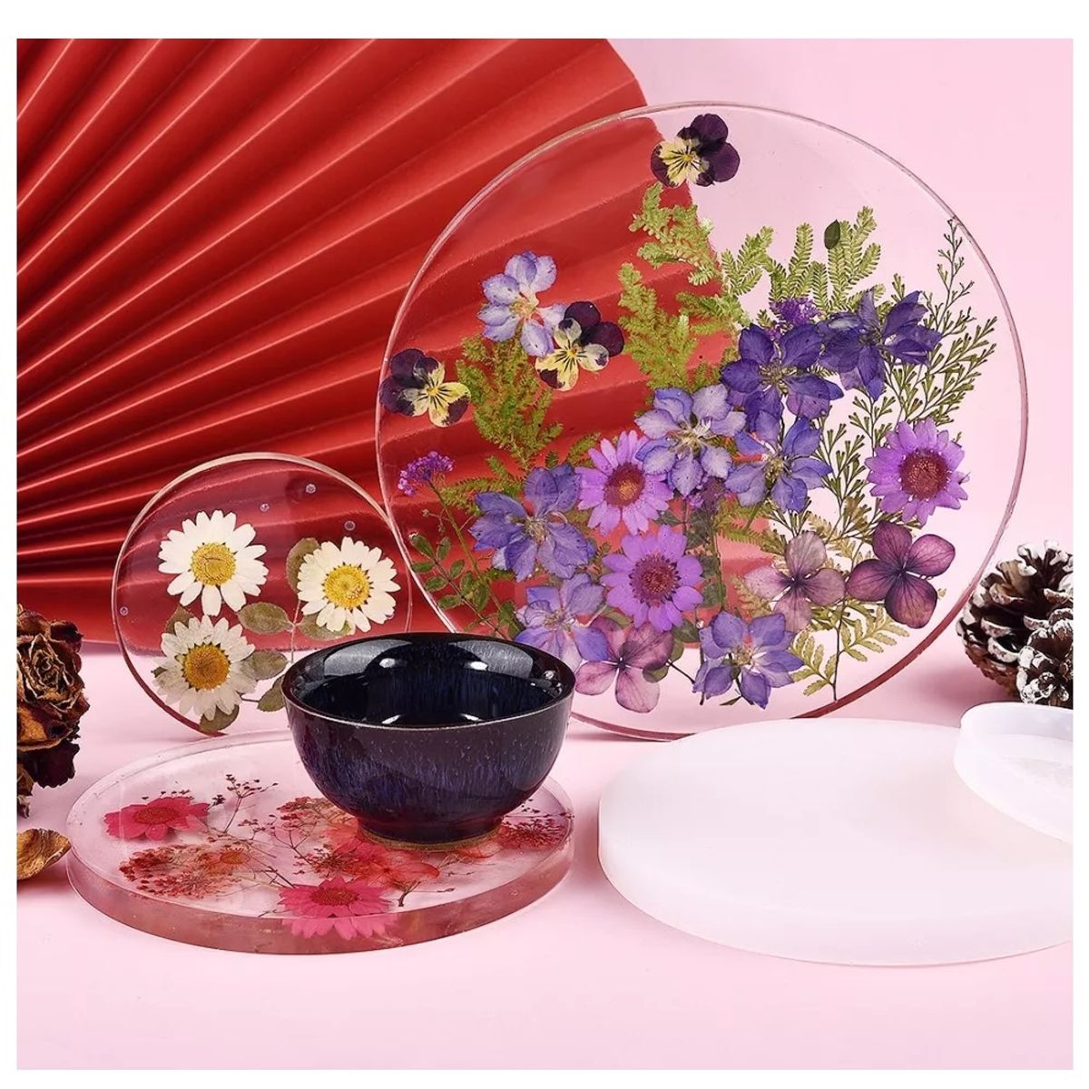 GENERICO - Resina Epóxica Cristal 1000gr 11 Visc Media Especial Mesa