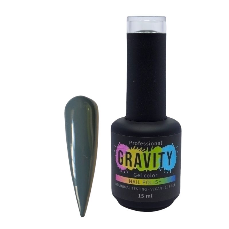GRAVITY - Gris Oscuro Esmalte Permanente Profesional 15ml 022.