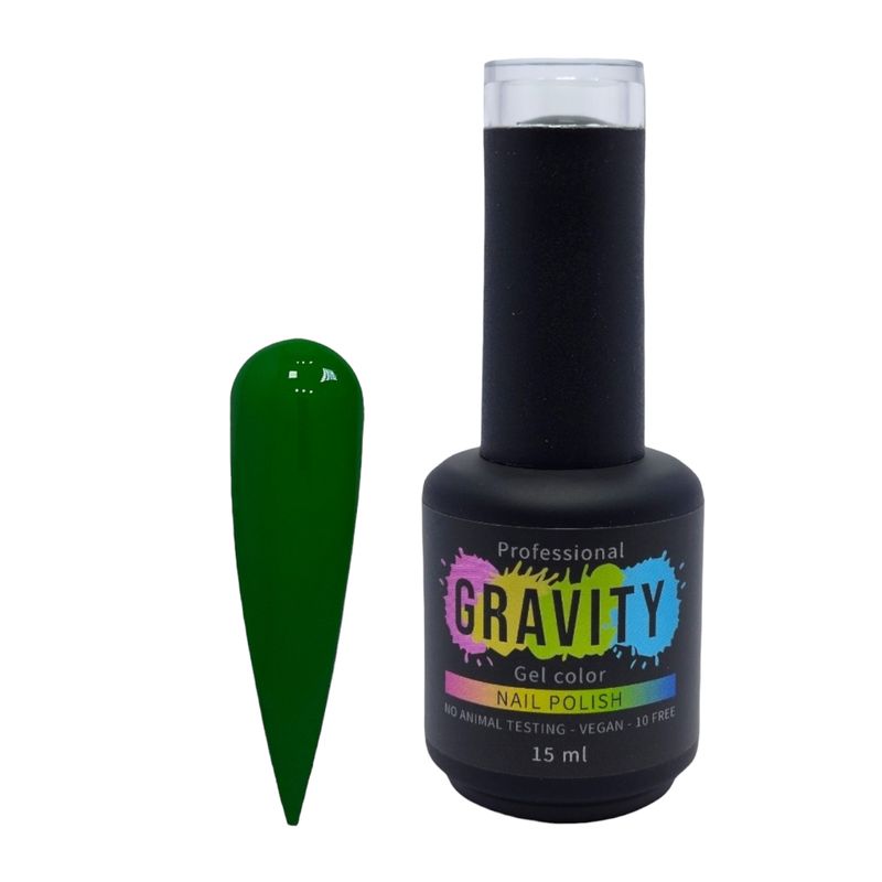 GRAVITY - Verde Esmalte Permanente Profesional 15ml 019.