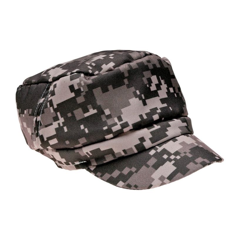 BUILD A BEAR - Gorro camuflado Build a Bear sombrero tipo mensajero