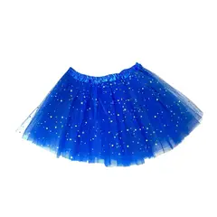 GENERICO - Tutu Glitter Niñas Azul