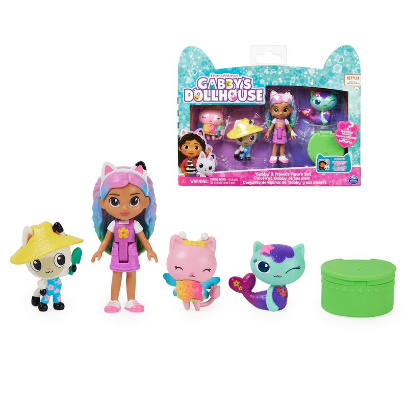 LA CASA DE GABBY - Gabby Dh Friend Fig.Pack Rainbow