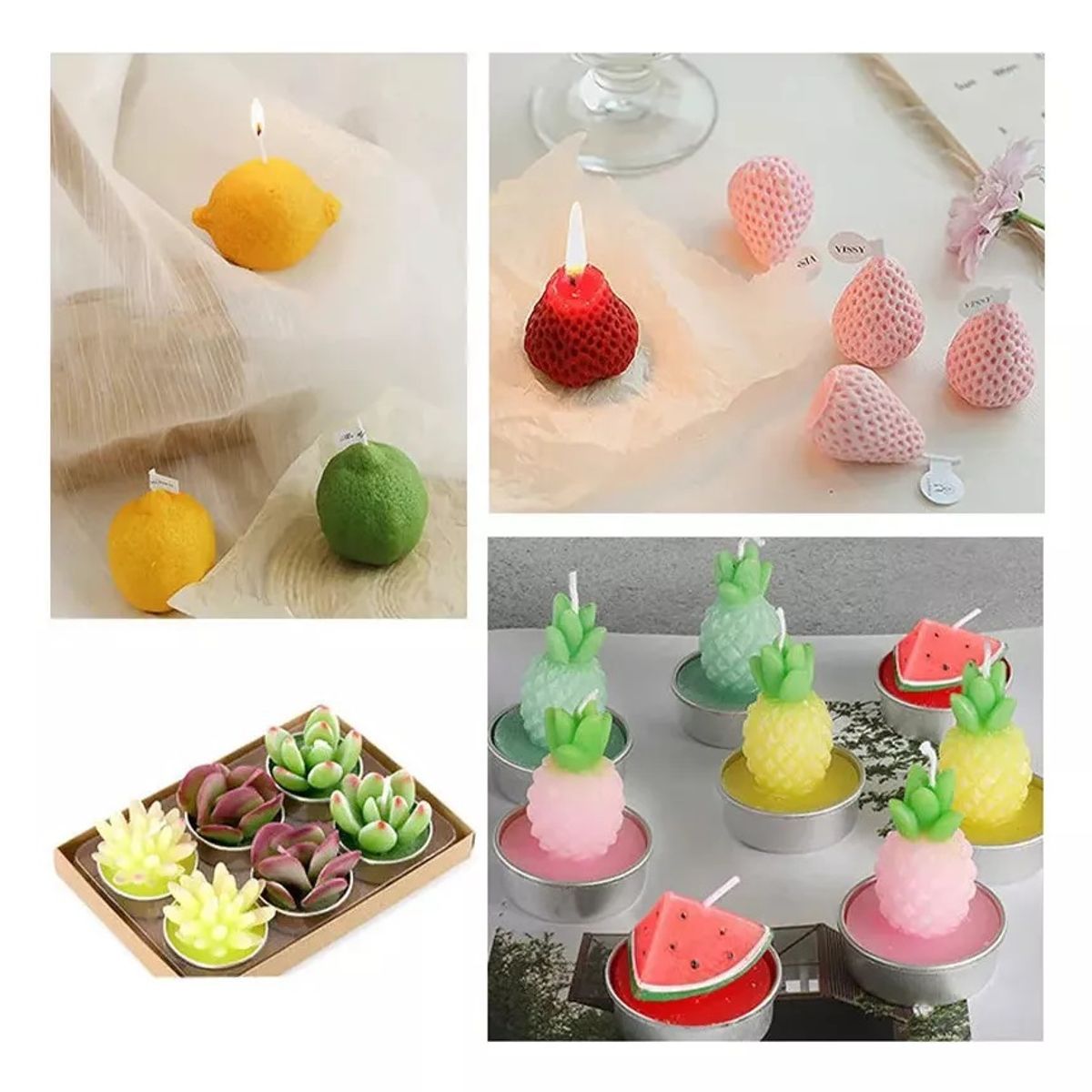 GENERICO - Colorante Para Vela Y Jabón Pigmento 15 Colores Saturado.