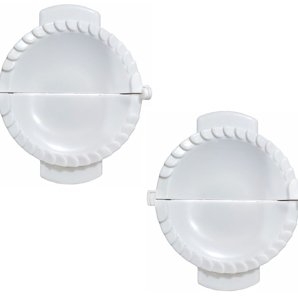 GENERICO - Pack X2 Molde Para Empanada 18cm Cierra Empanadas Sellador