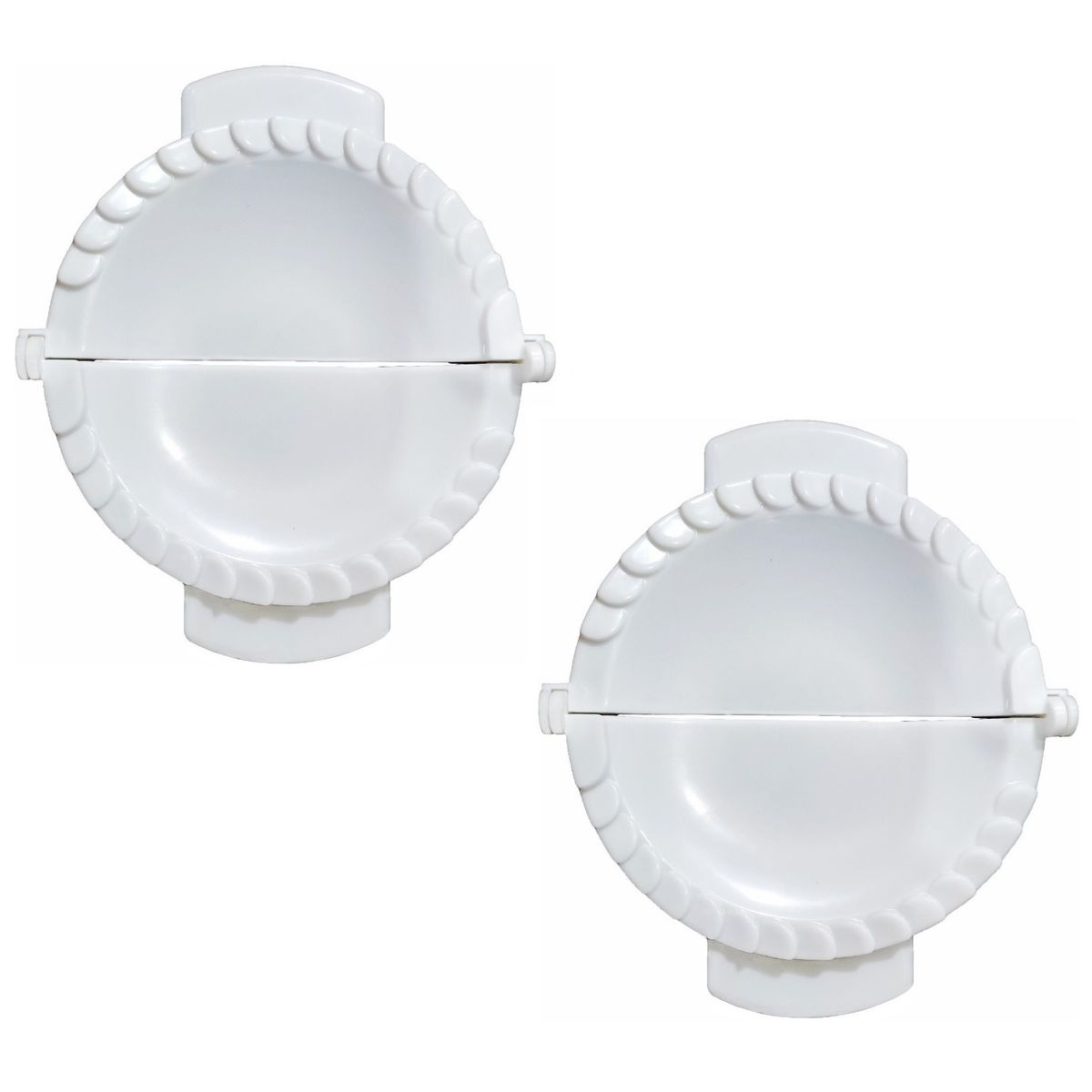 GENERICO - Pack X2 Molde Para Empanada 18cm Cierra Empanadas Sellador