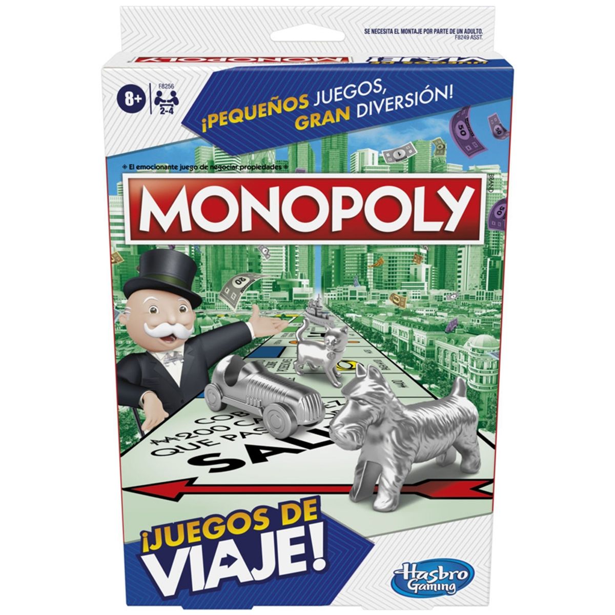 MONOPOLY - Juego De Mesa Monopoly Grab and Go