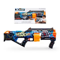 X-SHOT - Lanza Dardos Last Stand Skins - Game Over