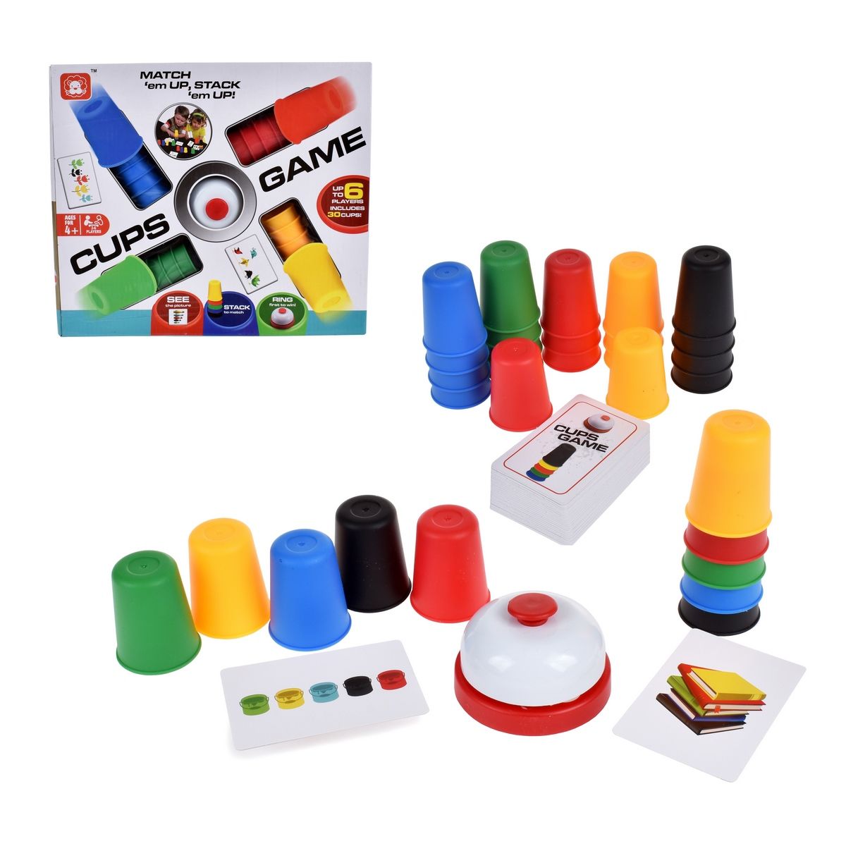 ANSALDO - Juego Ordena Los Vasos