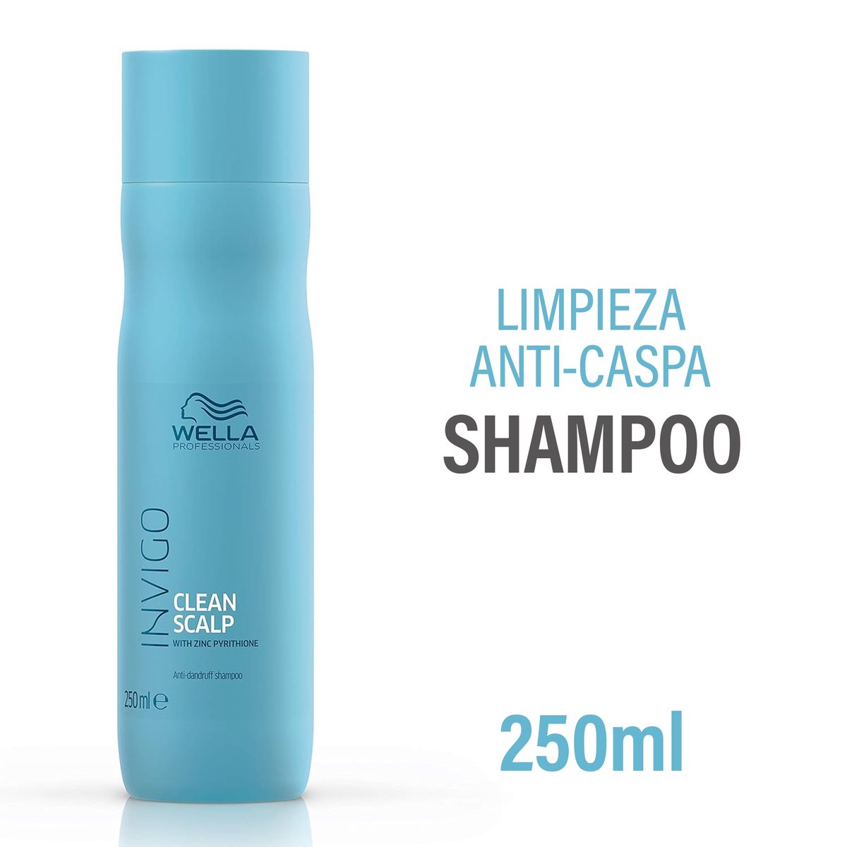 WELLA - Shampoo Anticaspa Wella Invigo Clean Scalp 250 Ml.