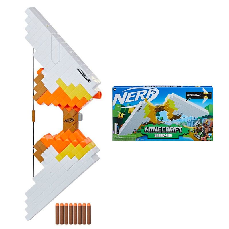 NERF - Lanza Dardos Nerf Minecraft Sabrewing