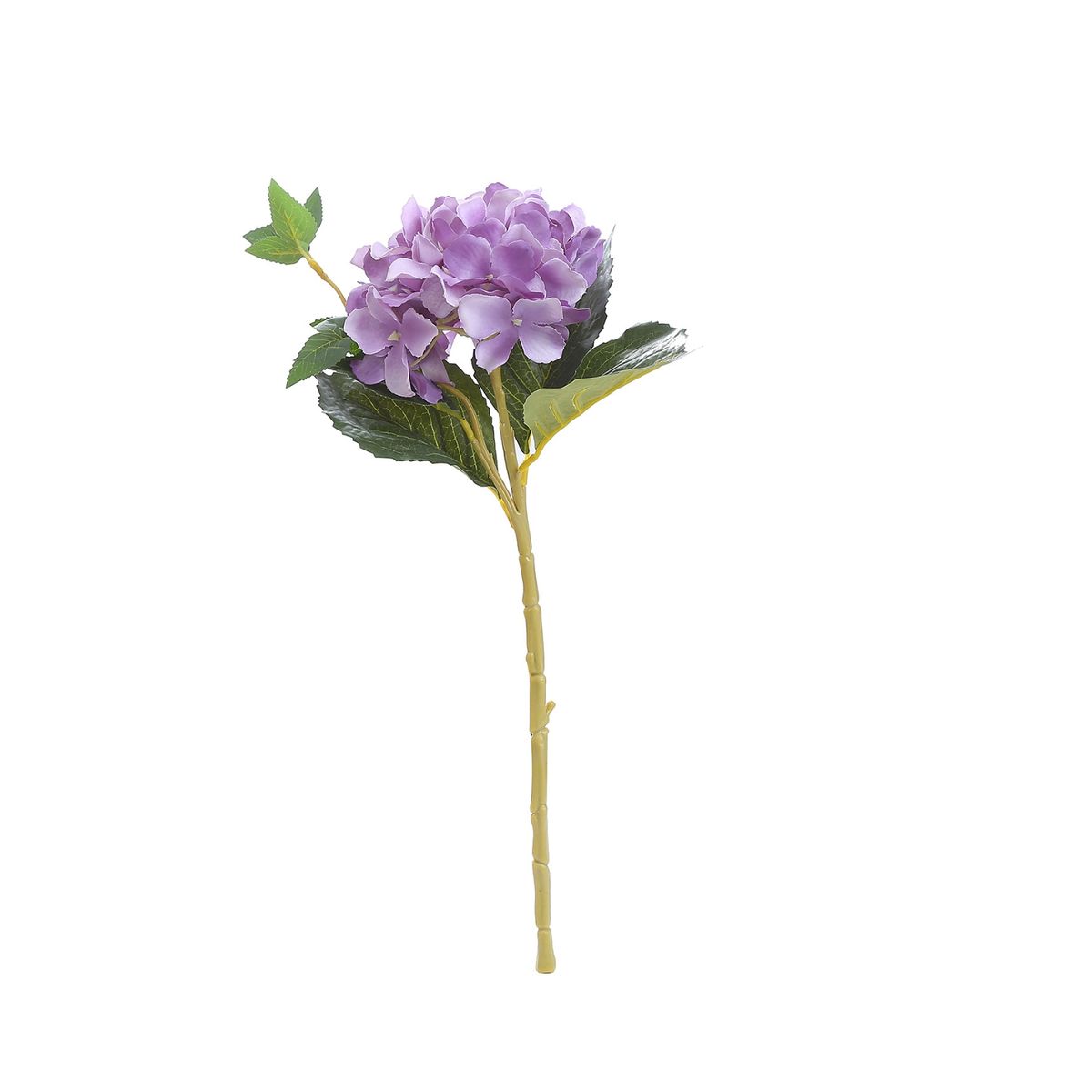 HOME ESSENTIALS - Flor hortensia 45 cm púrpura