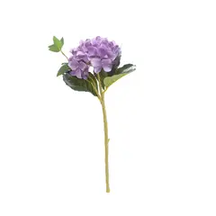 SOHOGAR - Flor hortensia 45 cm púrpura