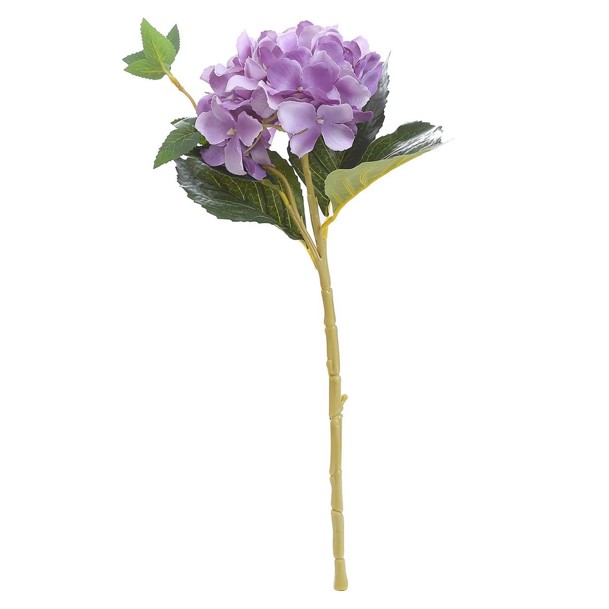 HOME ESSENTIALS - Flor hortensia 45 cm púrpura