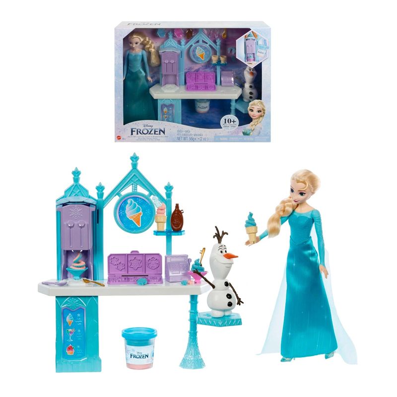 DISNEY - Disney Frozen Set De Juego Carrito De Helados De Elsa Y Olaf