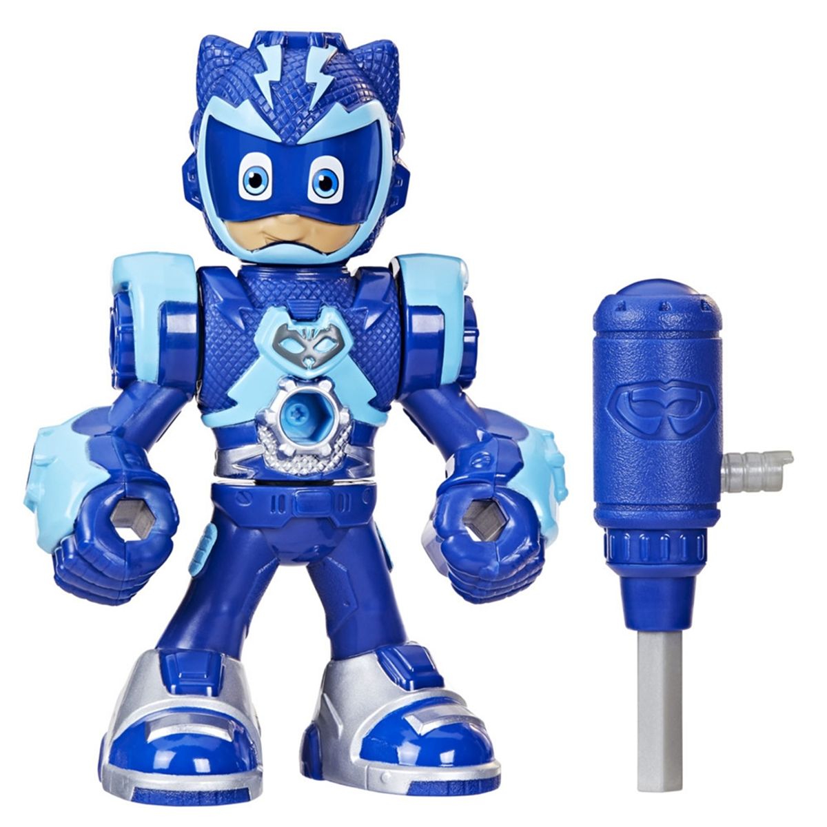 PJ MASKS - Figura de Acción PJ Masks Power Heroes para Ensamblar Catboy Héroe