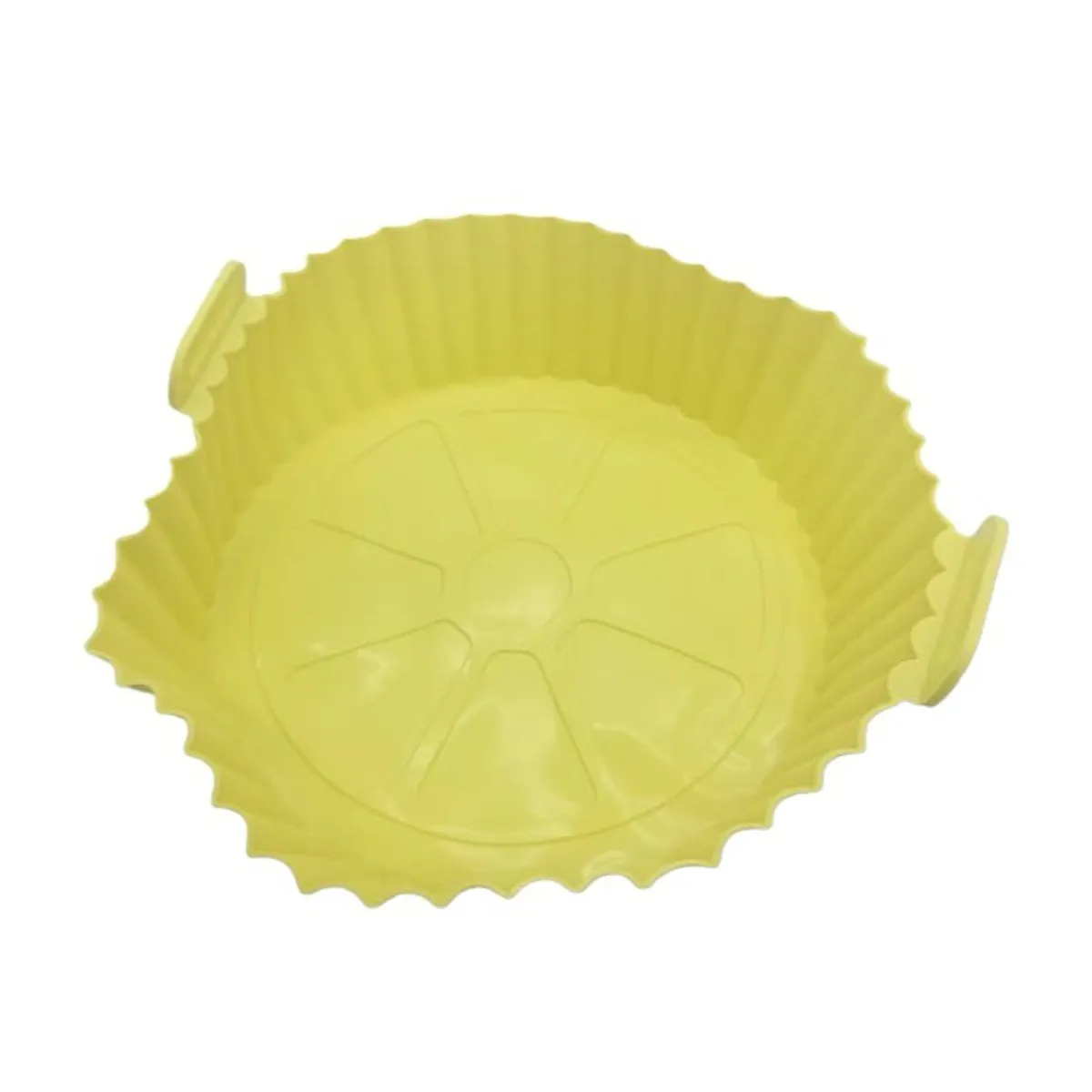 GENERICO - Cesta de silicona para freidora de aire bandeja circular