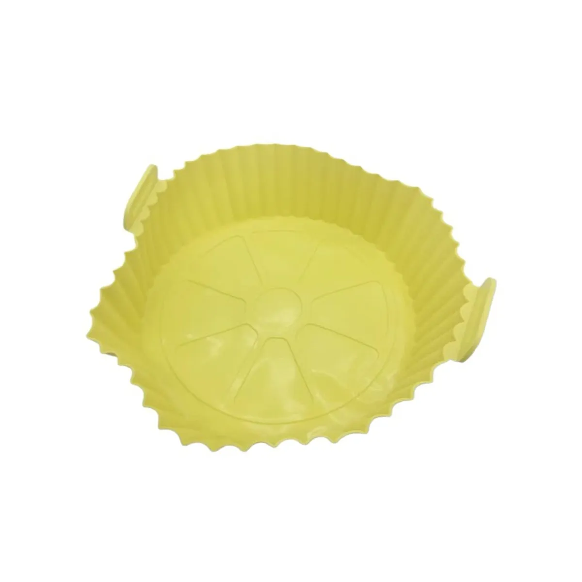 GENERICO - Cesta de silicona para freidora de aire bandeja circular