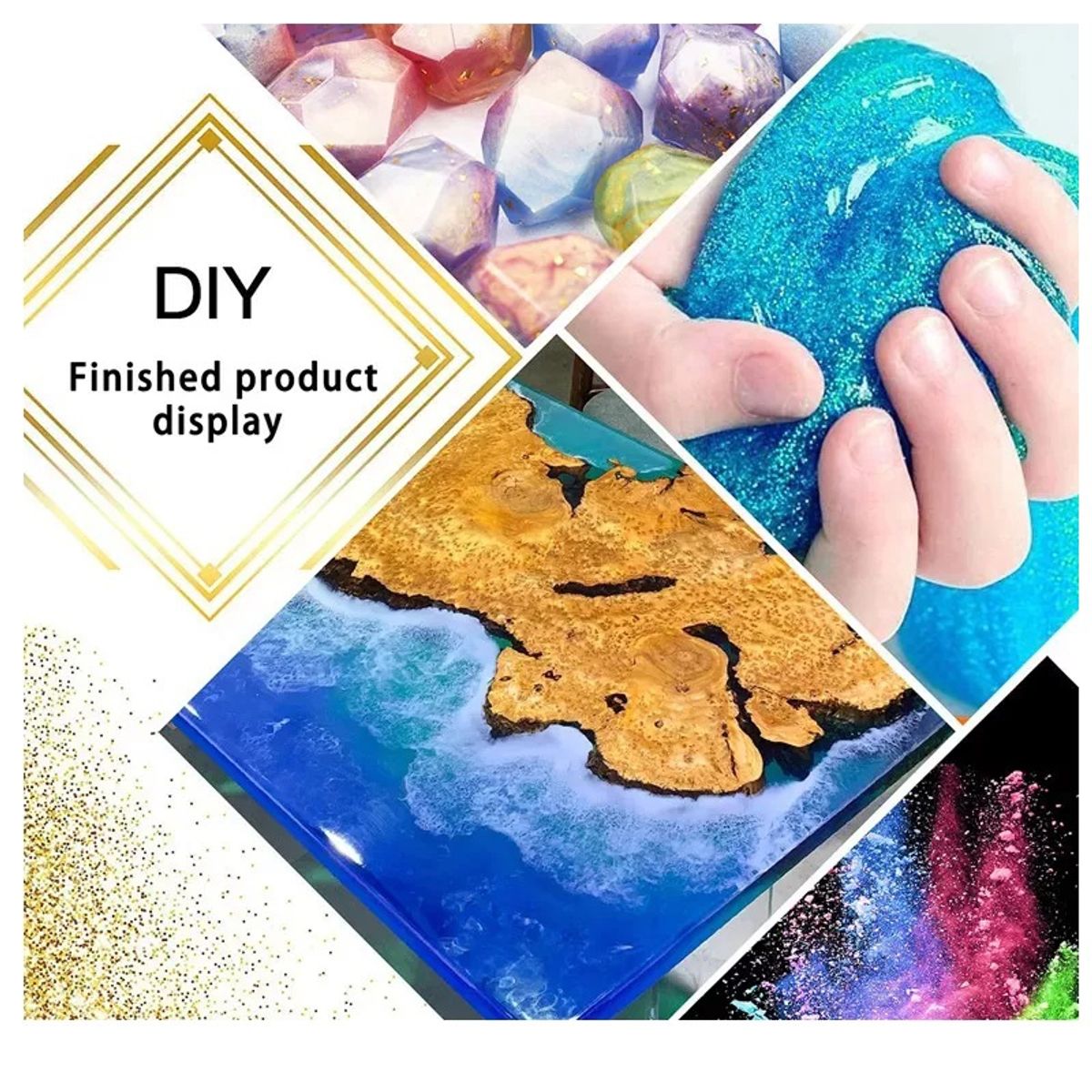 GENERICO - Colorante Para Vela Y Jabón Pigmento 30 Colores Mármol Nácar