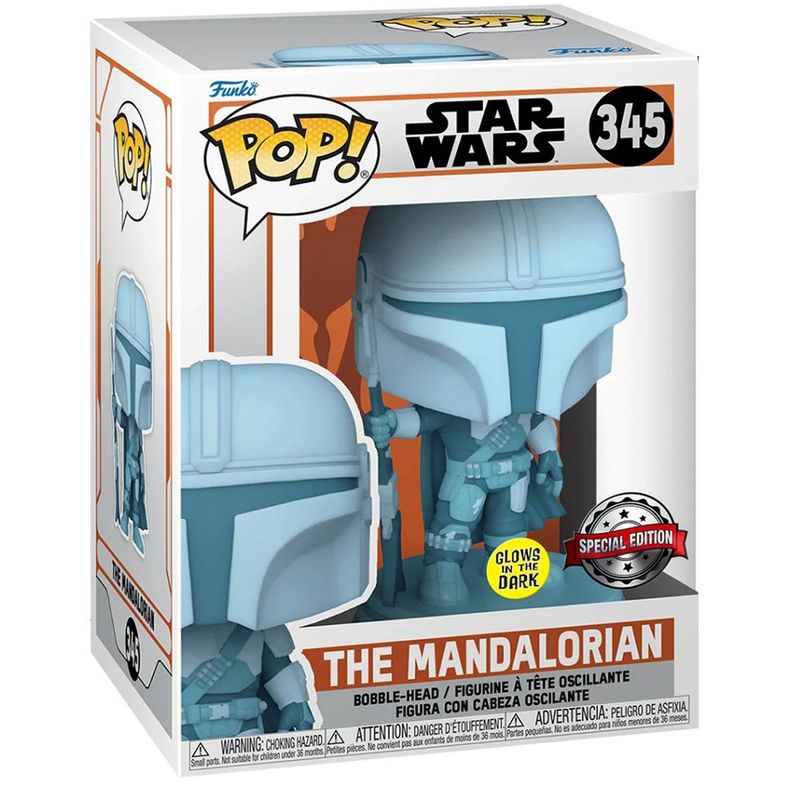 FUNKO - Funko Pop The Mandalorian N°345 Hologram