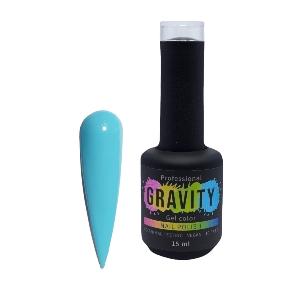 GRAVITY - Celeste Esmalte Permanente Profesional  15ml 034.