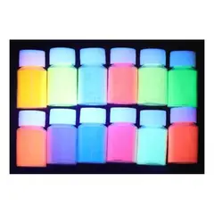 GENERICO - Colorante Para Vela Y Jabón Pigmento 12 Colores Fluorescente