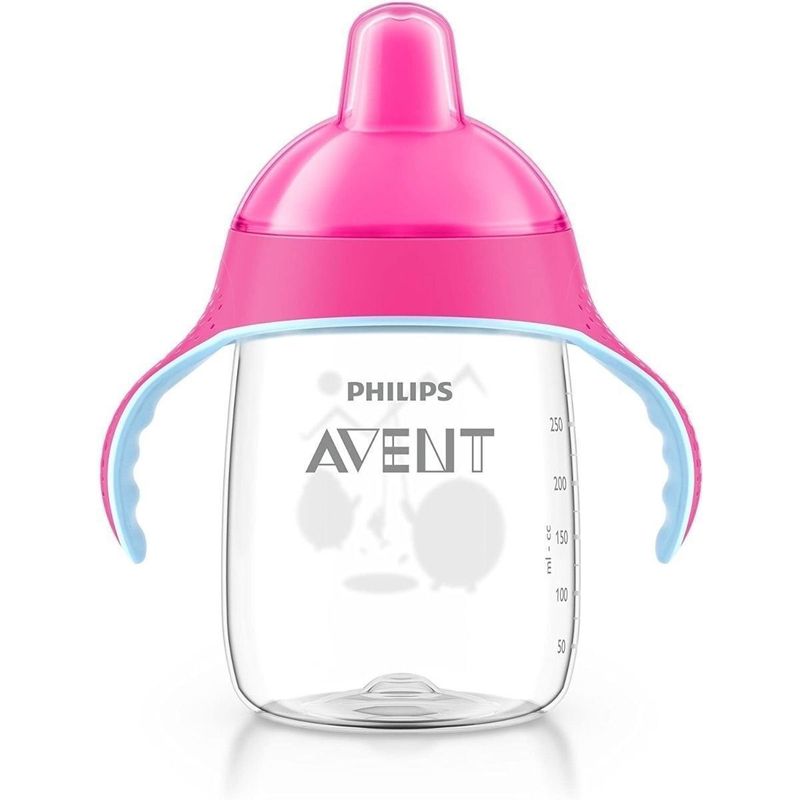 AVENT - Vaso Antiderrame Avent Philips 340 Ml Rosado