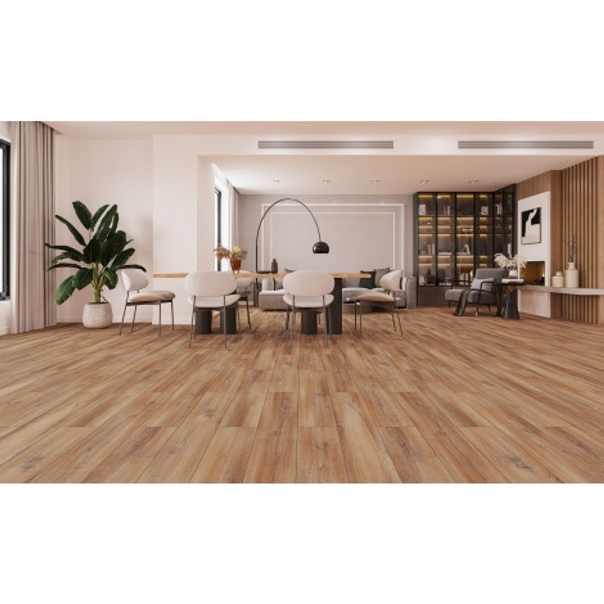 SIGNET - Piso Fotolaminado 8mm AC4 Bisel 1.899 Mt2 Signet