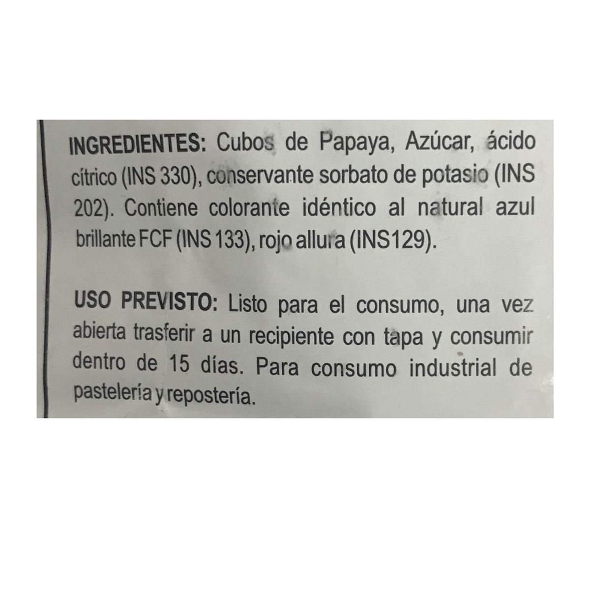 MANARE - Frutas Confitadas Para Pan De Pascua De 1kg Manar
