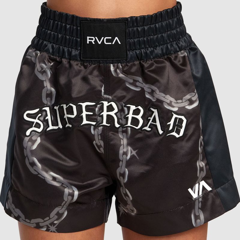 RVCA - Short Seniesandst Negro Mujer RVCA