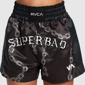 RVCA - Short Seniesandst Negro Mujer