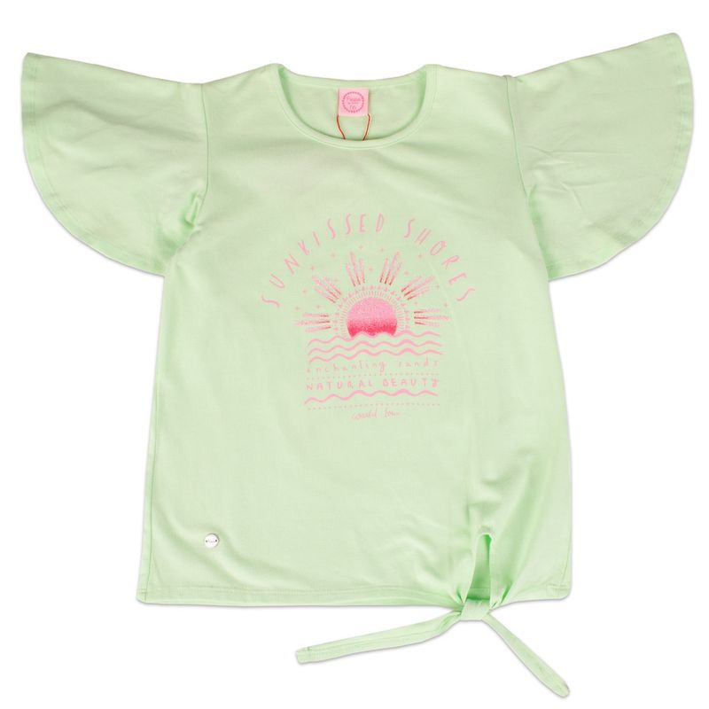 PILLIN - Polera Niña Verde Pillin PILLIN