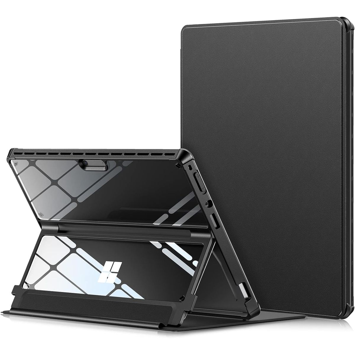 GENERICO - Funda INFILAND para Microsoft Surface Pro 8 de 13" - Negro - Negro