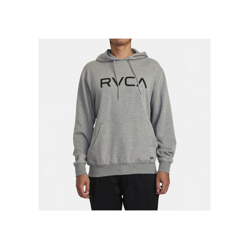 RVCA - Polerón Hombre Big Rvca Hoodie M Ot Gris RVCA.
